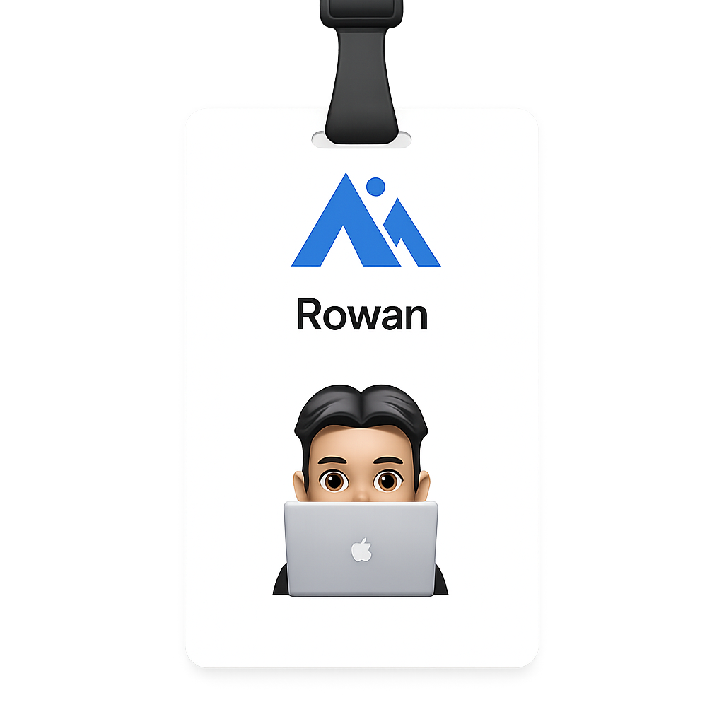 Rowan badge front